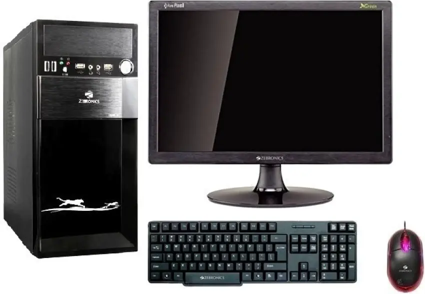 Assembled Intel Core 2 Duo (4 GB DDR3/500 GB/Windows 7 Ultimate/15 Inch Screen/ (Multicolor) PC